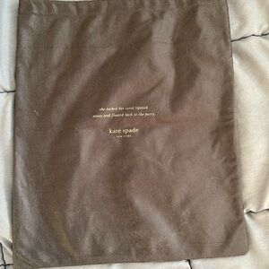 Kate Spade Chocolate Brown Storage Bag